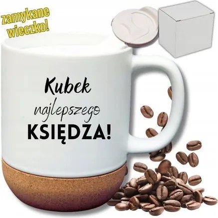 Fehér Bögre Parafa Vicces Ajándék A Legjobb Pap