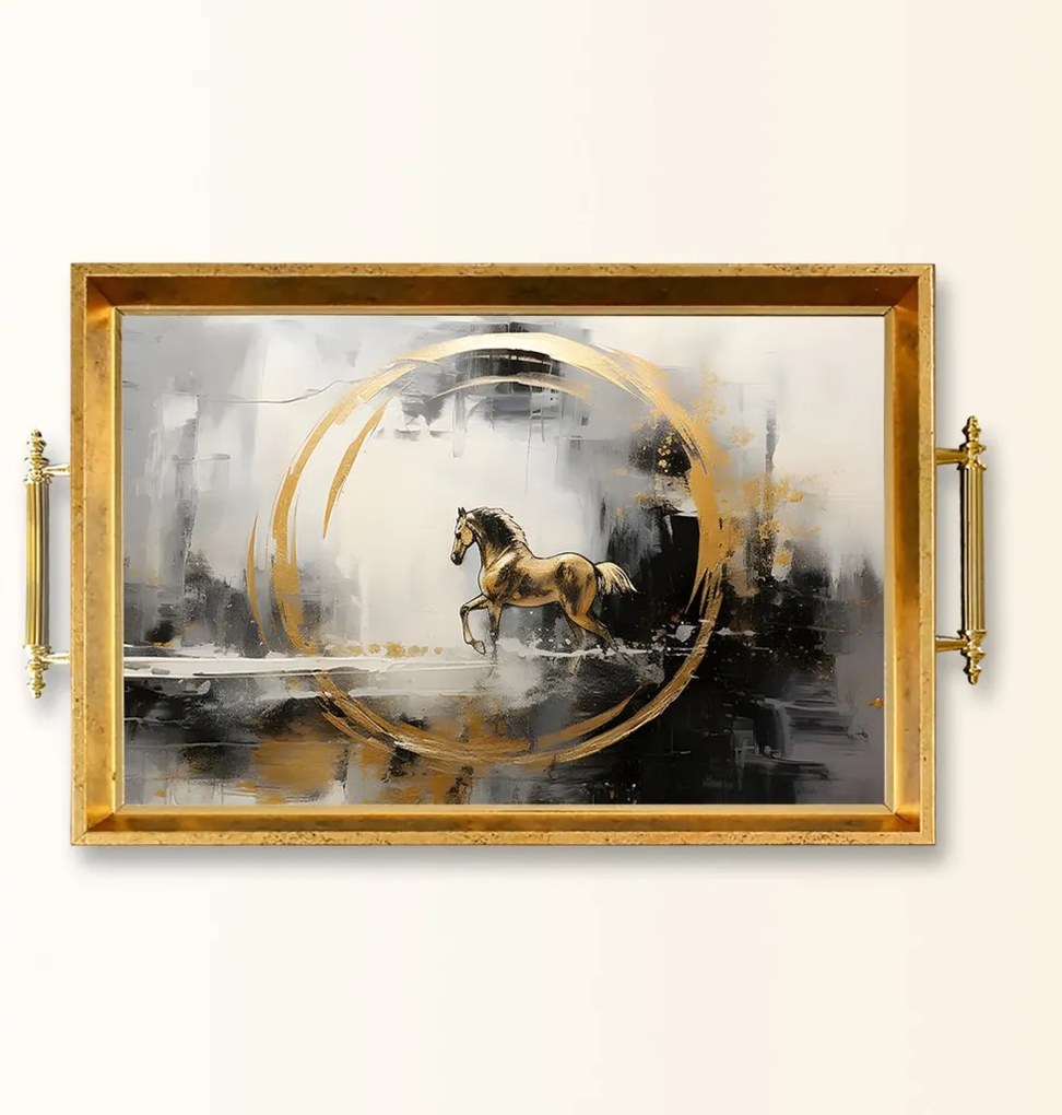 Üveg tálca, 38×24 cm – TPEA9830