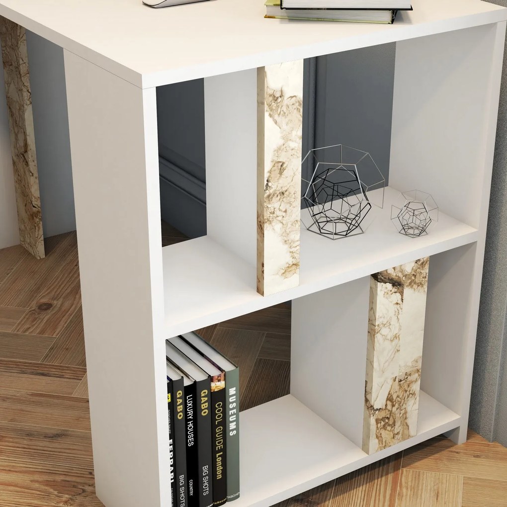 Íróasztal Lima - Fehér Marble