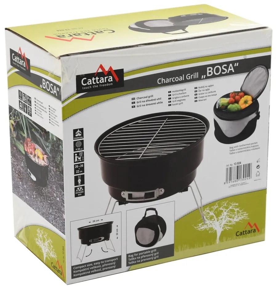 Faszenes grillsütő ø 26 cm Bosa - Cattara