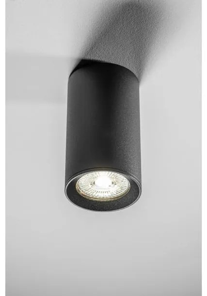Lámpa Mennyezeti lámpatest TIPO, alum, 65x115, IP20, max 50W, fekete