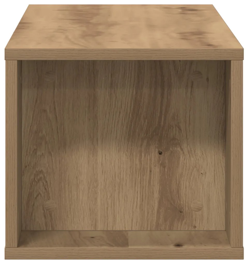 Fali TV Szekrény Artisan Tölgy 100x30x26,5 cm Nincs fa