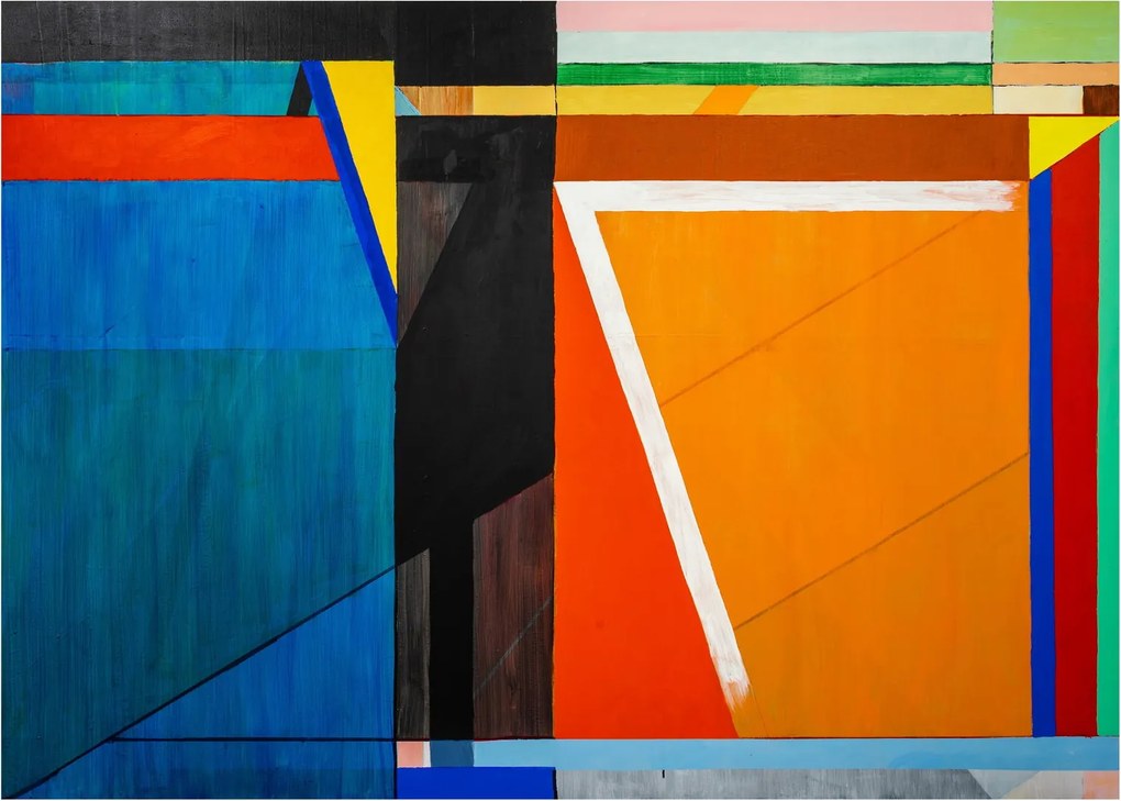 Kép - Geometria (üvegen) (70x50 cm)