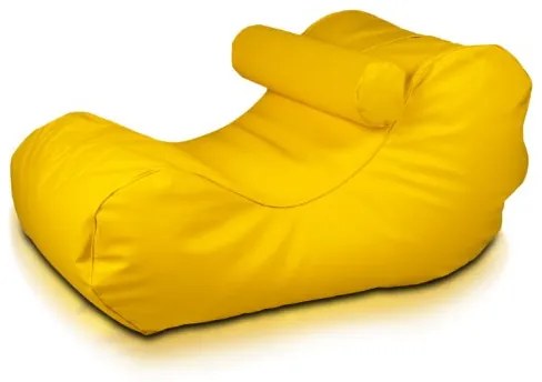Babzsák nyugágy XL öko-bőr TiaHome - Lime
