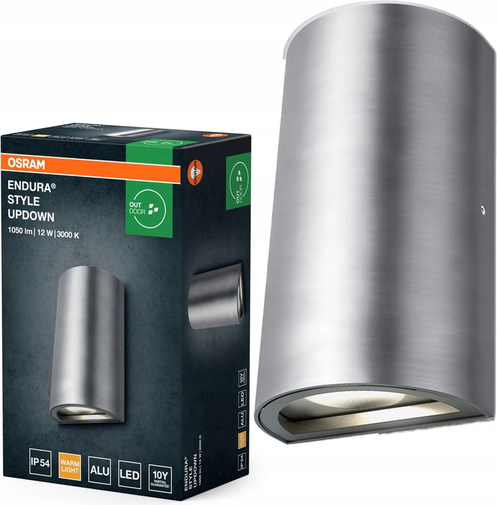 Kerti fali lámpa Kültéri Led lámpa 12W 700lm 3000K IP54 Endura Osram
