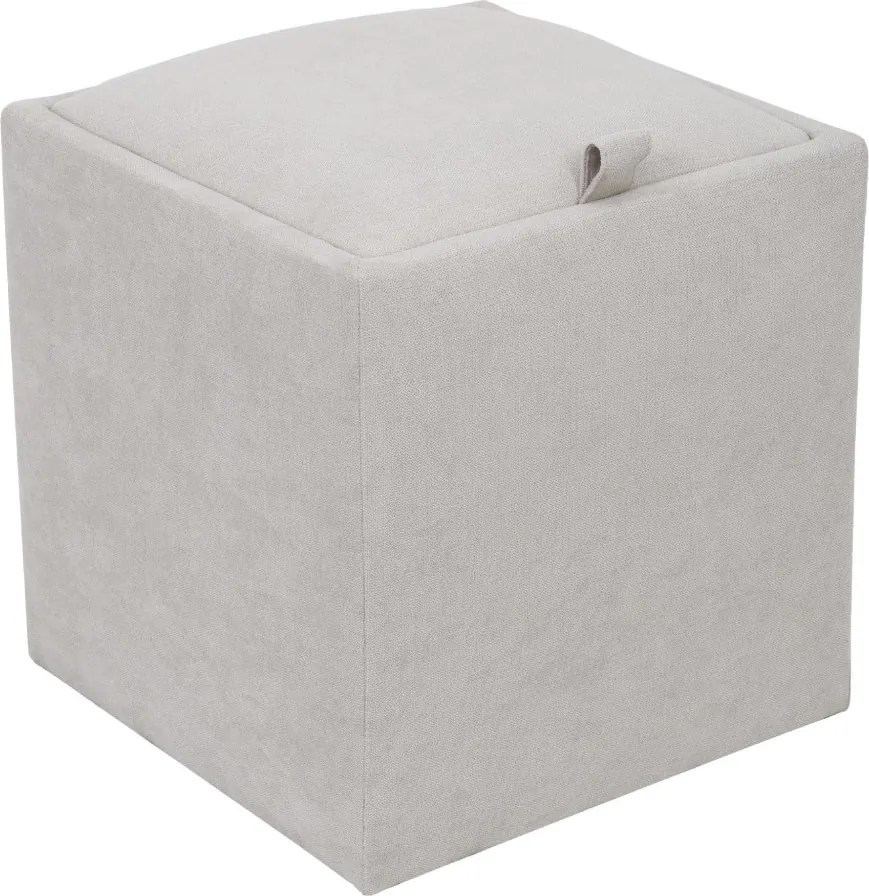 Box puff - K08 szövet - krém R