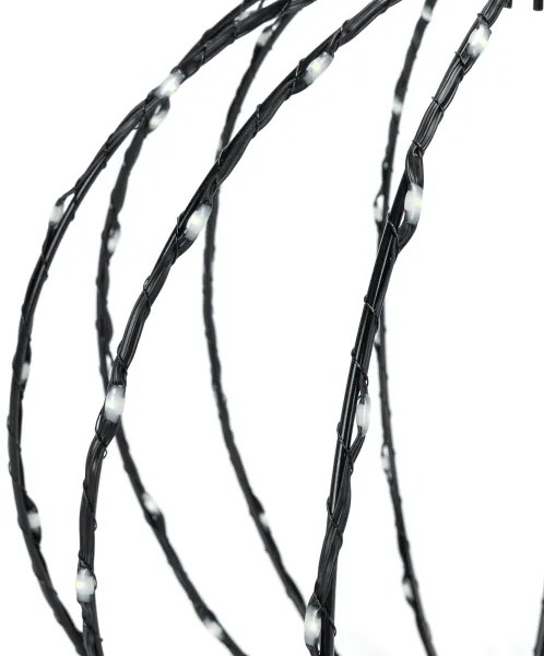 Aigostar - 3,6W/230V LED kültéri karácsonyi díszgömb, 30cm, IP44, hideg fehér