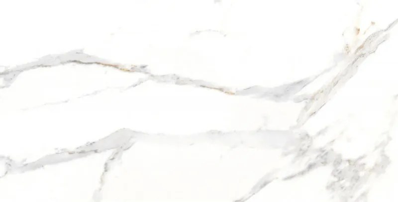 Mexen Agata Fehér rektifikált mázas gres csempe minta G1, padló- és falburkoló lap, fényes - TL144-00-S