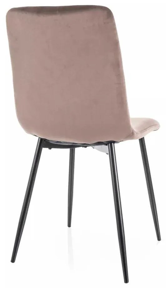 Freville Velvet étkezőszék, barna