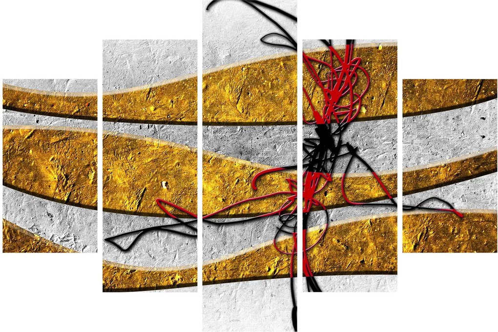 Absztrakt kép (150x105 cm)