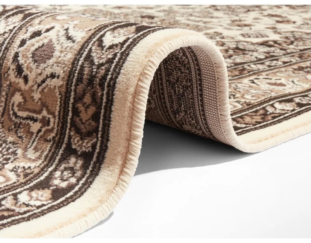 Parun Tabriz bézs futószőnyeg, 80 x 250 cm - Nouristan