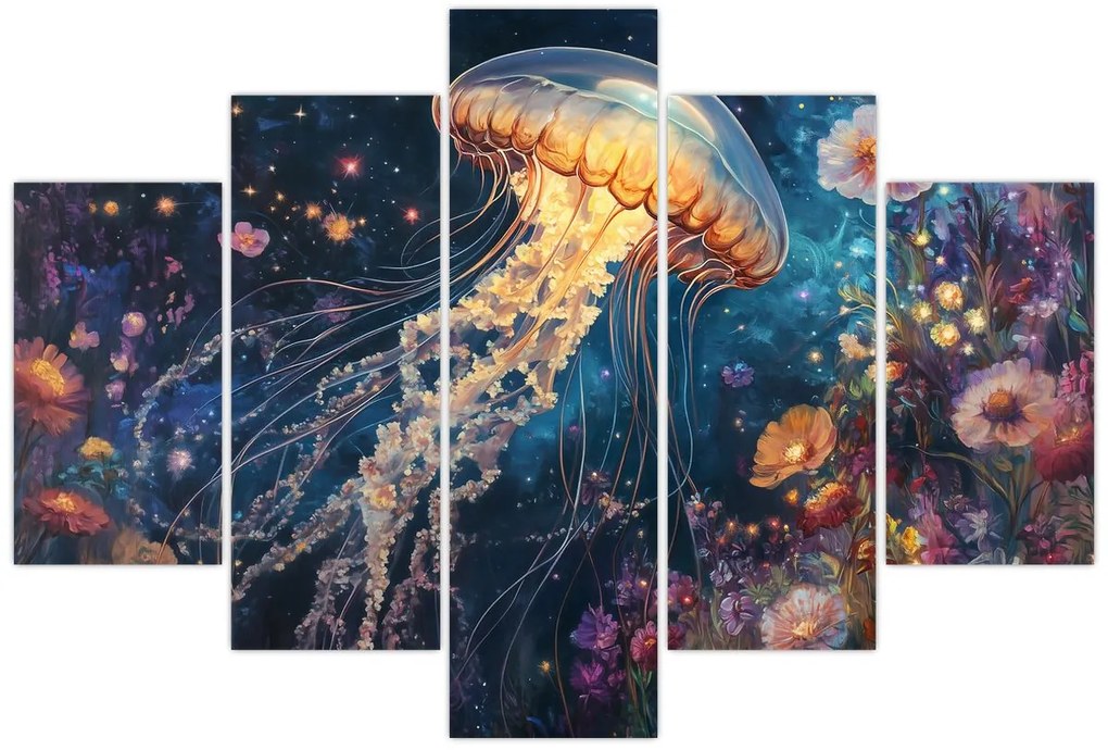 Kép - Varázslatos medúza (150x105 cm)