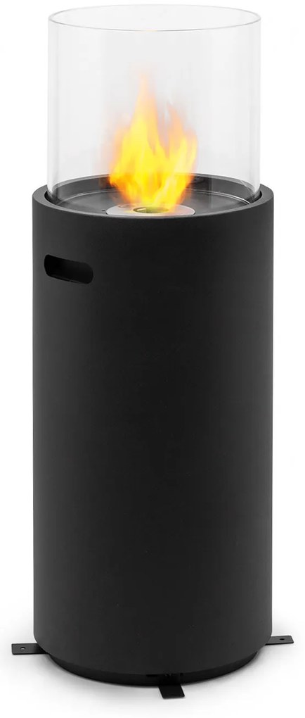 Blumfeldt Fiamme Tamburo, etanol kandalló, rozsdamentes acél égő, 0,8 liter, 4 - 5 óra égési idő