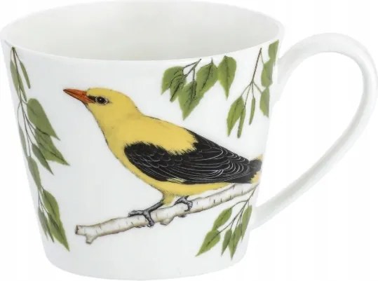 Porcelán bögre madár elegancia kávé tea 400ml Wilga