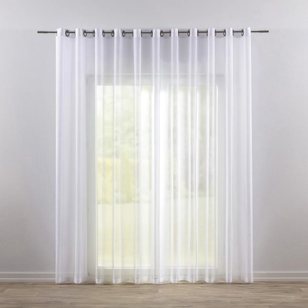 Kész Függöny átvezető fátyol 140x260cm fehér