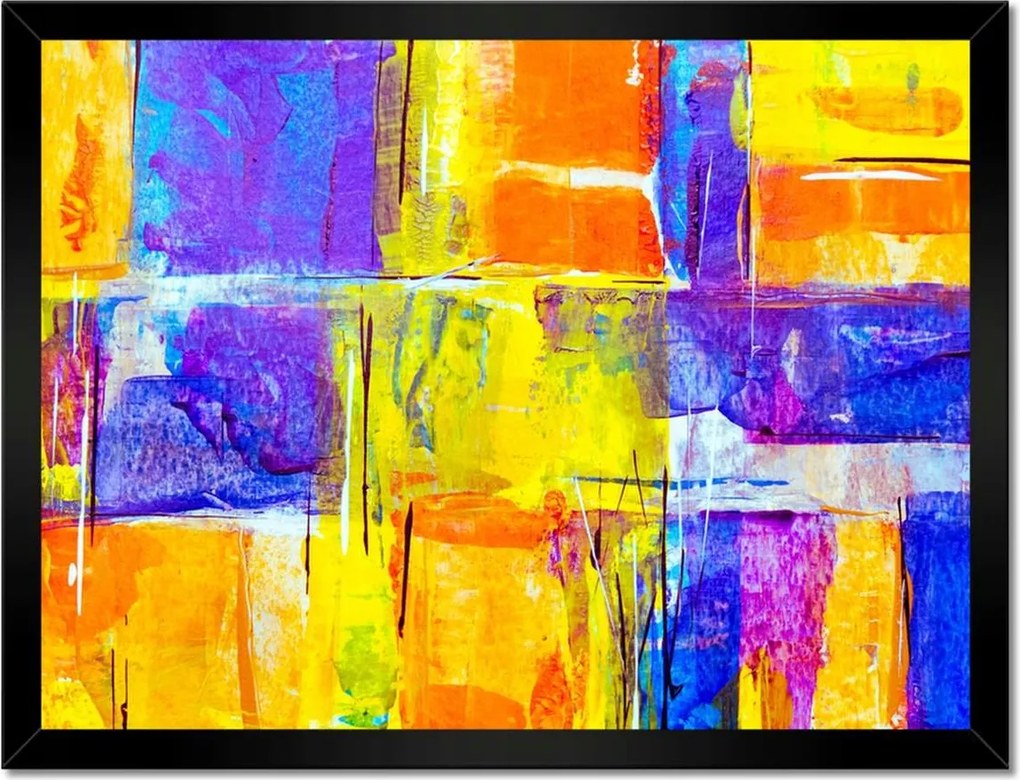 Poszterek keretben 40x30 Absztrakt Paradicsommadár