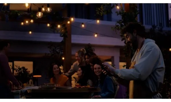 Philips - Dimmelhető LED RGBW kültéri fényfüzér Hue FESTAVIA 10xLED 7m IP65