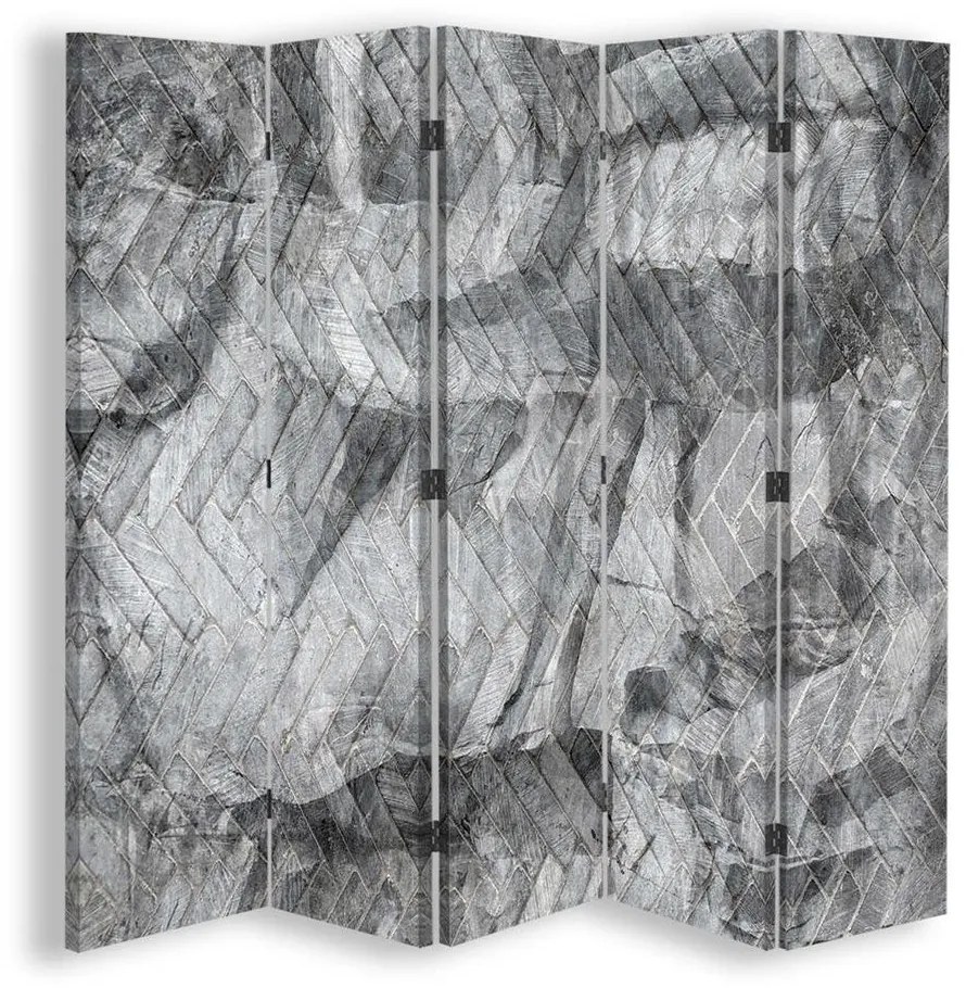 Gario Paraván Serenity of gray Méret: 180 x 170 cm, Kivitelezés: Klasszikus paraván