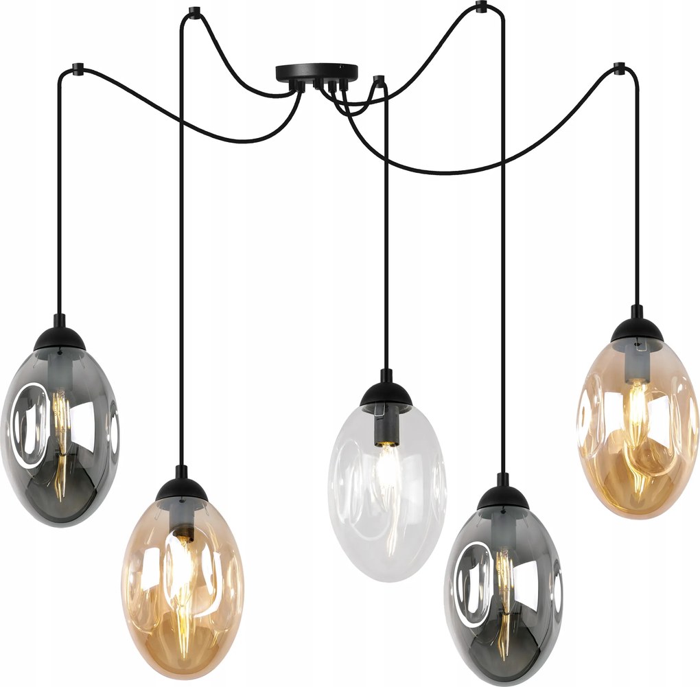 Mennyezeti Lámpa Lógó Csillár Nappali Hálószoba Loft Pók E14