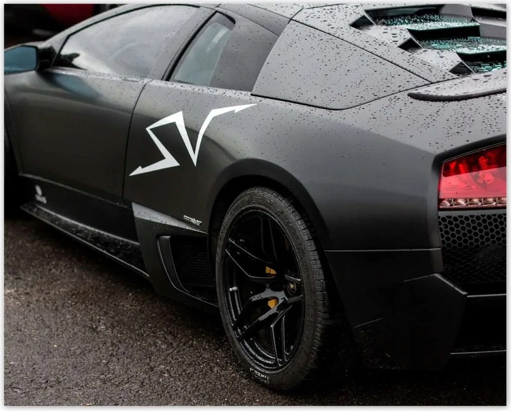 Poszterek 50x40 Fekete autó