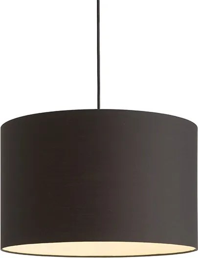 RENDL RON 40/25 lámpabúra Polycotton fekete/fehér PVC max. 23W