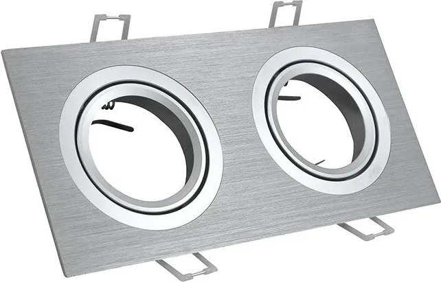 Polux SOUTH 302151 Beépíthető spotlámpa 2x8W/GU10 IP20