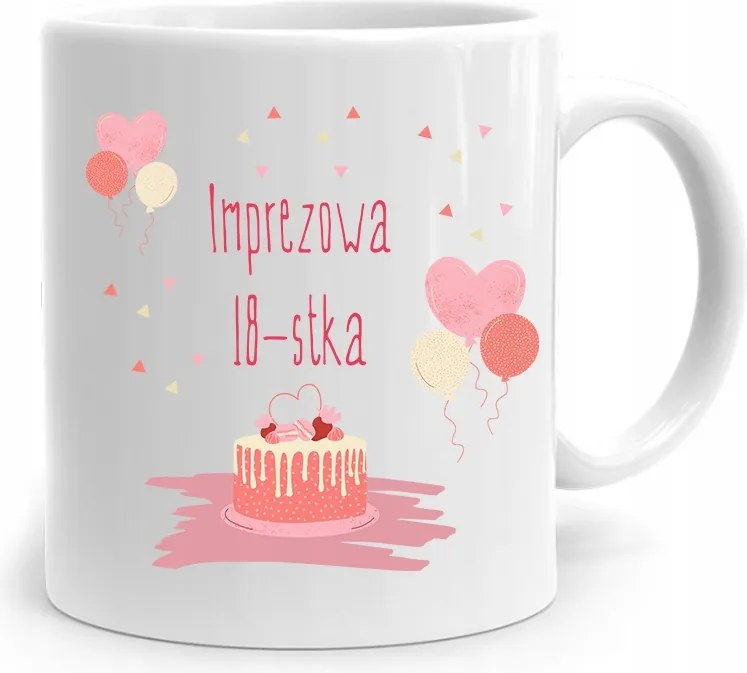 Bögre Tökéletes Ajándék Születésnapra 18 18-es 18-as évek fotónyomtatással