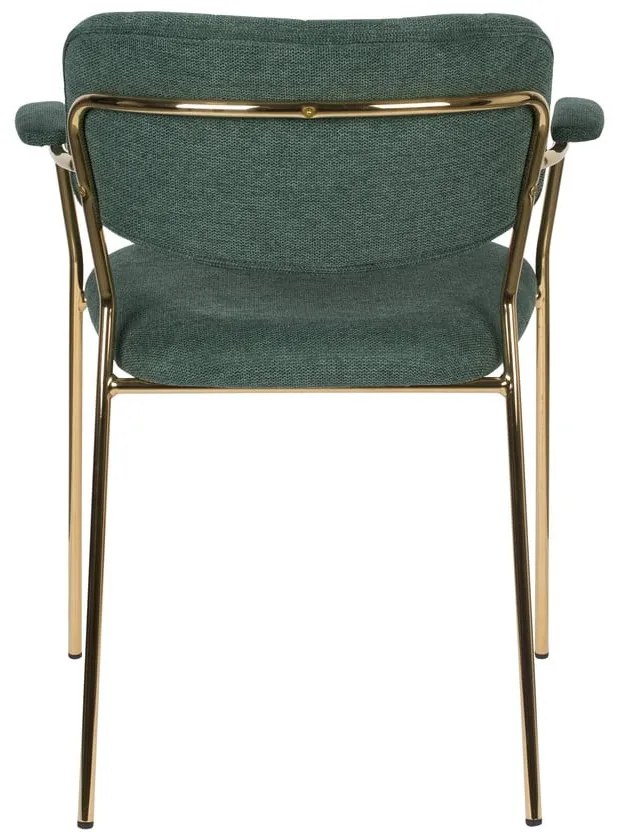 Sötétzöld étkezőszék szett 2 db-os Jolien – White Label