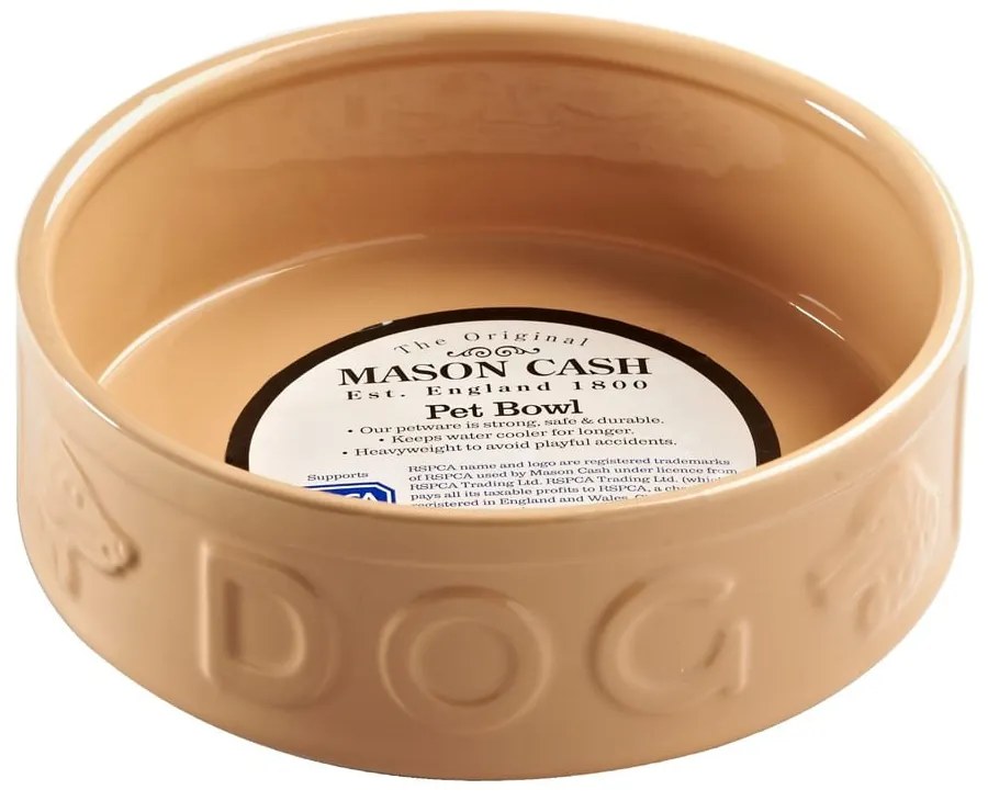 Pet Cane Dog agyagkerámia kutyatál, ø 20 cm - Mason Cash