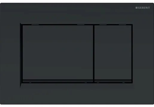 Geberit Sigma20 vezérlőgomb műanyag fekete matt 115.883.16.1