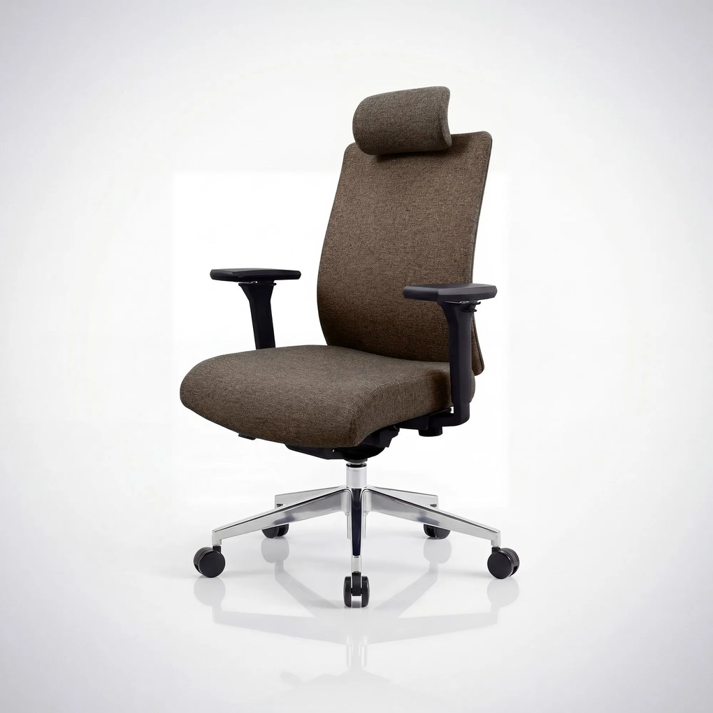 Ergonomikus irodai szék barna VECTOR
