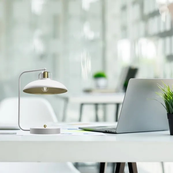 Brilagi - LED Asztali lámpa FLAMENGO 1xE27/60W/230V fehér