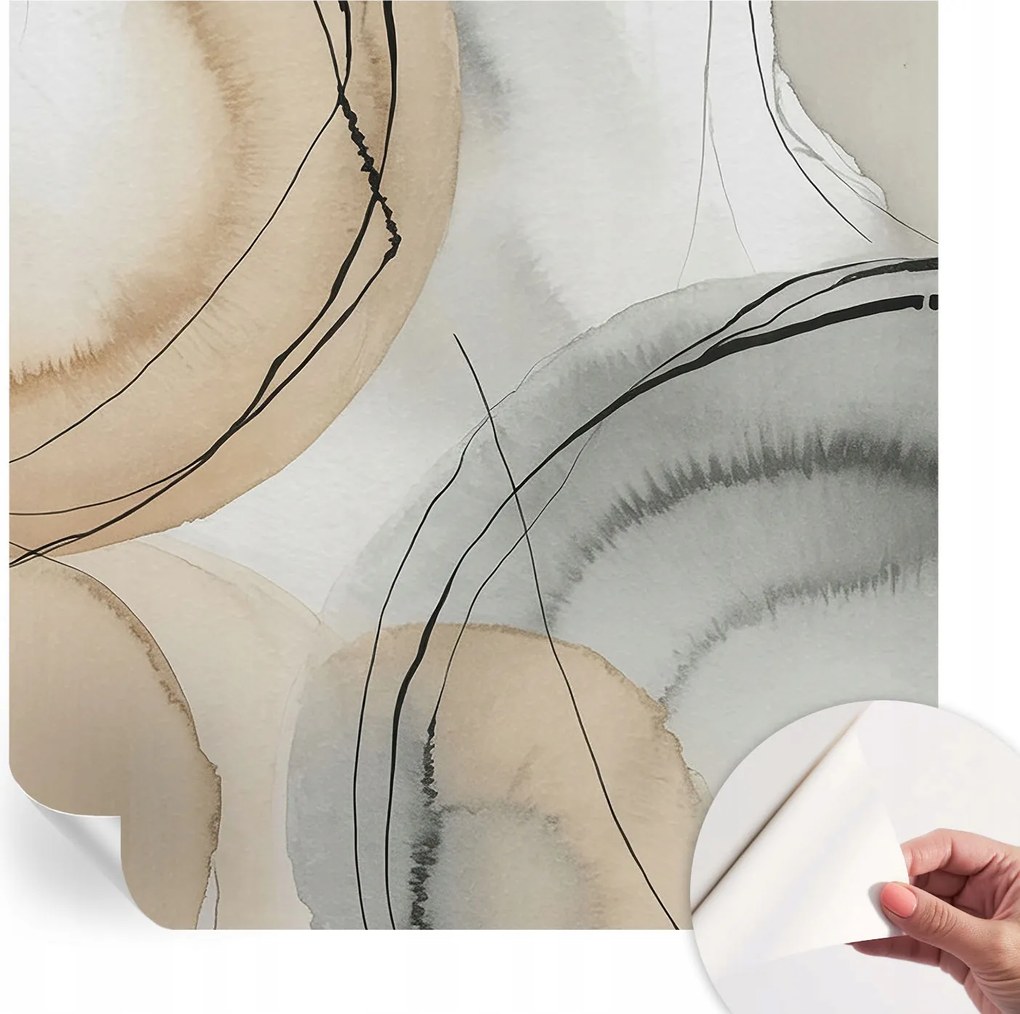 Dekoratív öntapadós tapéta Divatos minták Geometriai harmónia 250x250