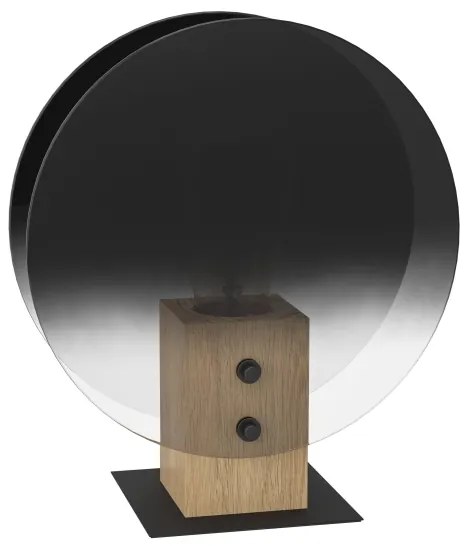 Eglo 390143 - Csillár zsinóron MILLENA 1xE27/40W/230V füstös