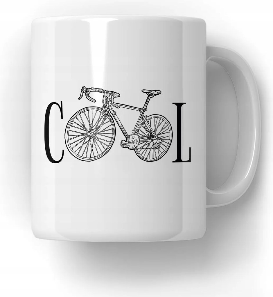 Kerékpáros Bögre Cool Ajándék Sportolónak Edzőterembe