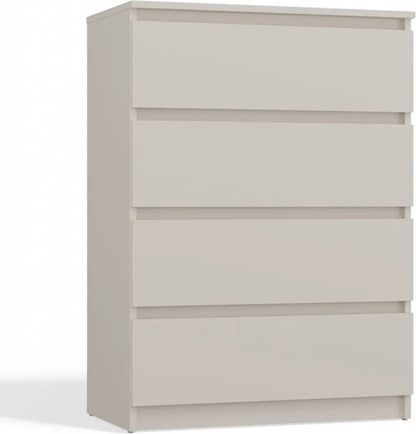 M4 fiókos szekrény, 70x97x40 cm, kasmír