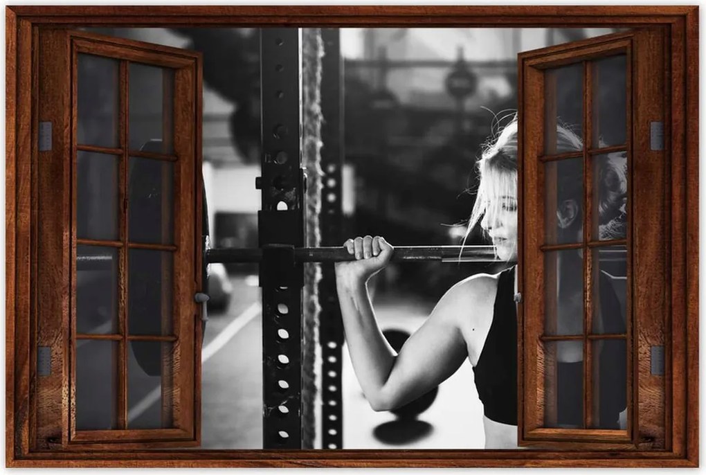 Poszterek 120x80 Edzőterem Edzés Teljesítmény