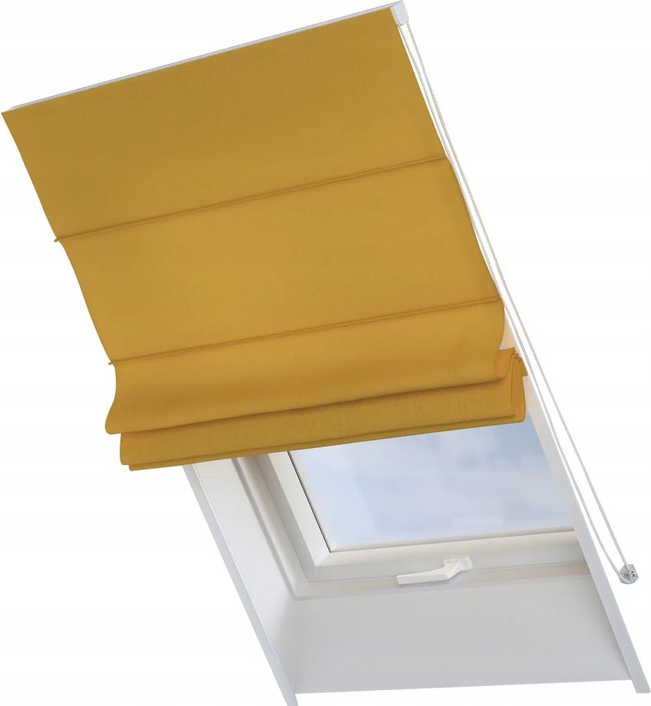 Kész redőny Rimini tetőtéri ablakra 50x60cm narancssárga