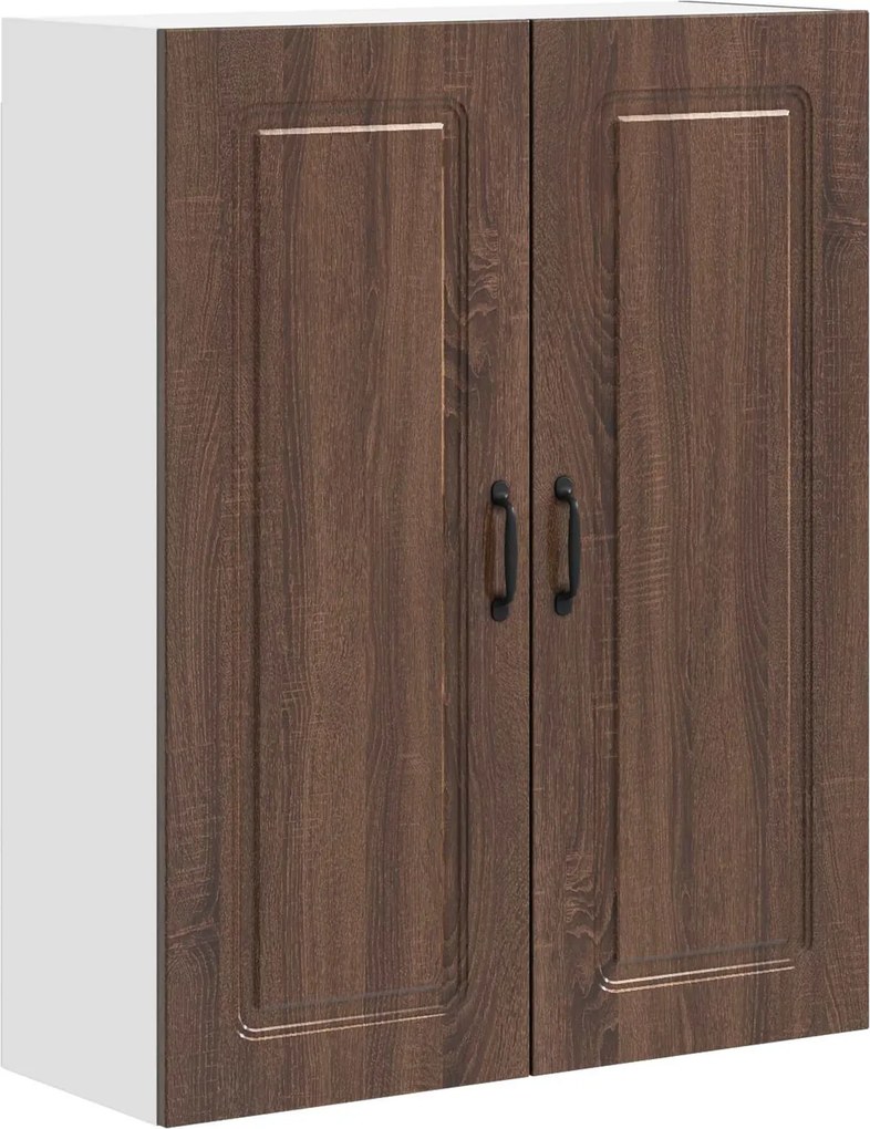 vidaXL Konyhaszekrény Kalmar Barna Tölgy 80 x 31 x 100 cm Faanyag