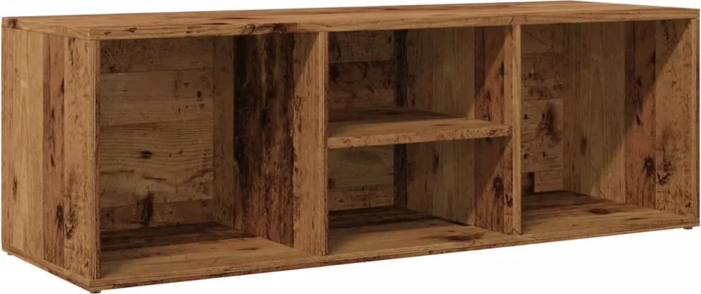 vidaXL antik fa színű szerelt fa cipőtároló pad 105 x 35 x 35 cm