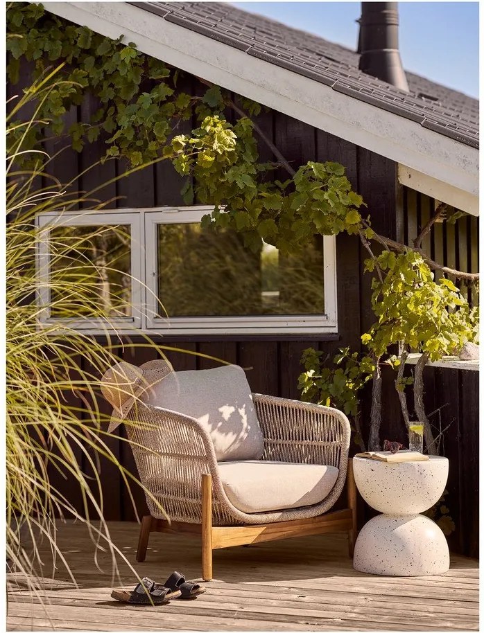 Kerámia kerek kerti kisasztal ø 40 cm Bonita – House Nordic