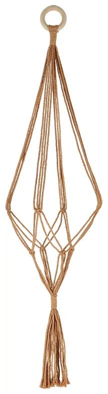 Makramé virágtartó, 71 cm