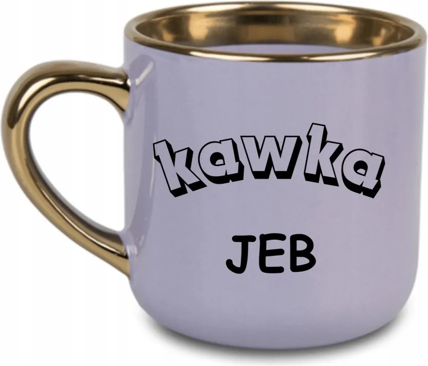 Elegáns bögre Kávé Jeb születésnapi ajándék Kávé 400 Lila