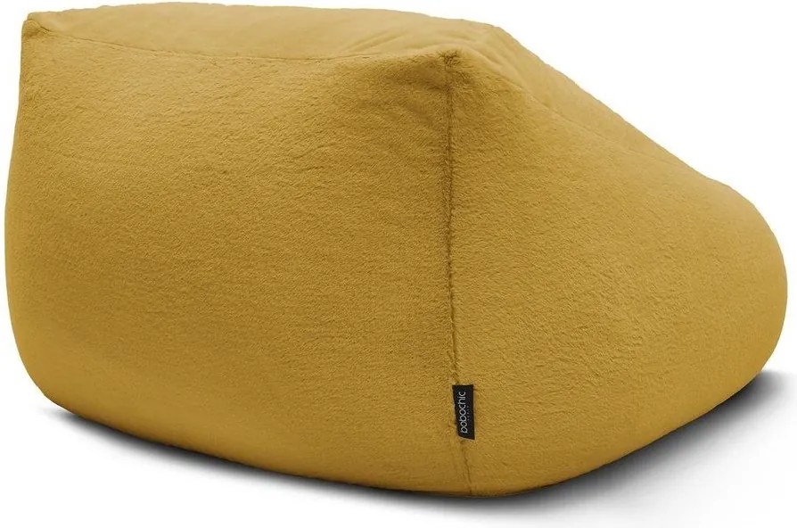 Sárga műszőrme babzsákfotel Lilibet – Bobochic Paris