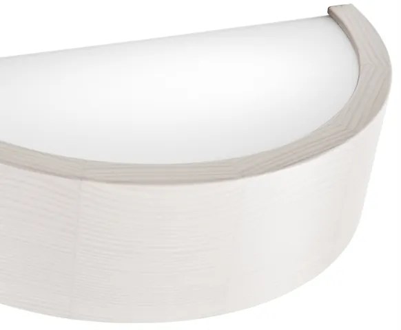 Fali lámpa NATURAL 1xE27/60W/230V fehér/fenyő