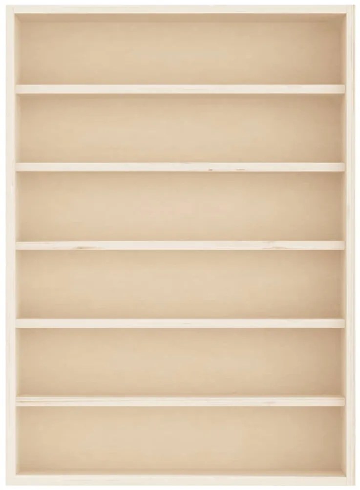 fa gyűjtő vitrin 6 polccal 40x8,5x55cm 40x8,5x55 cm