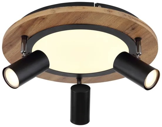 Globo 67307D - LED Spotlámpa KASSU 3xGU10/5W + LED/15W/230V