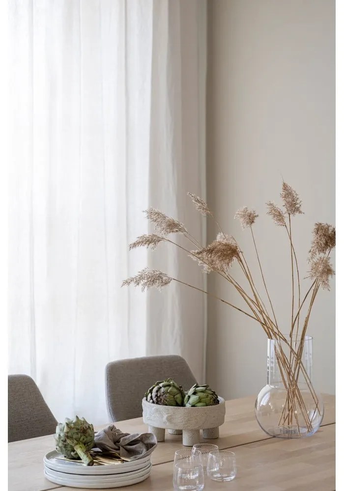 Bővíthető étkezőasztal tölgyfa asztallappal 220x100 cm Carradale - Rowico