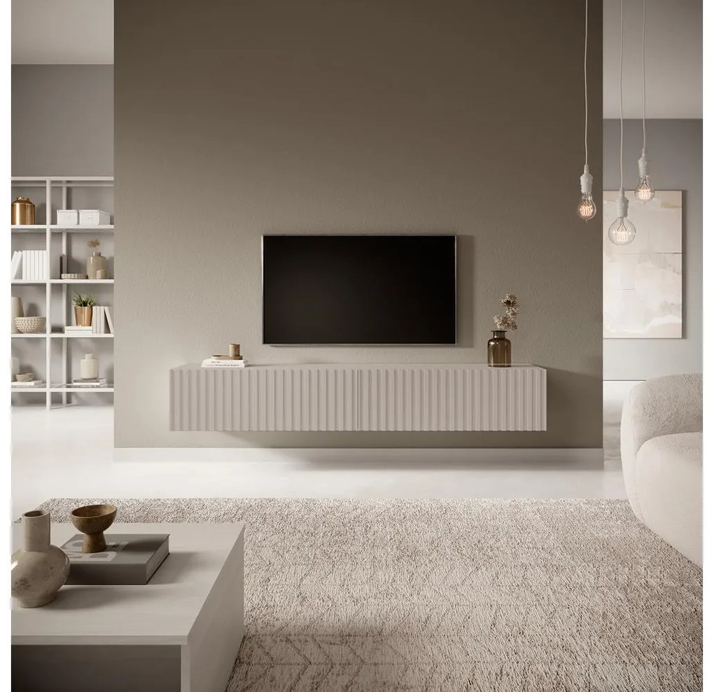 Tv szekrény/asztal Tenessie 175  (szürkés bézs). 1099027