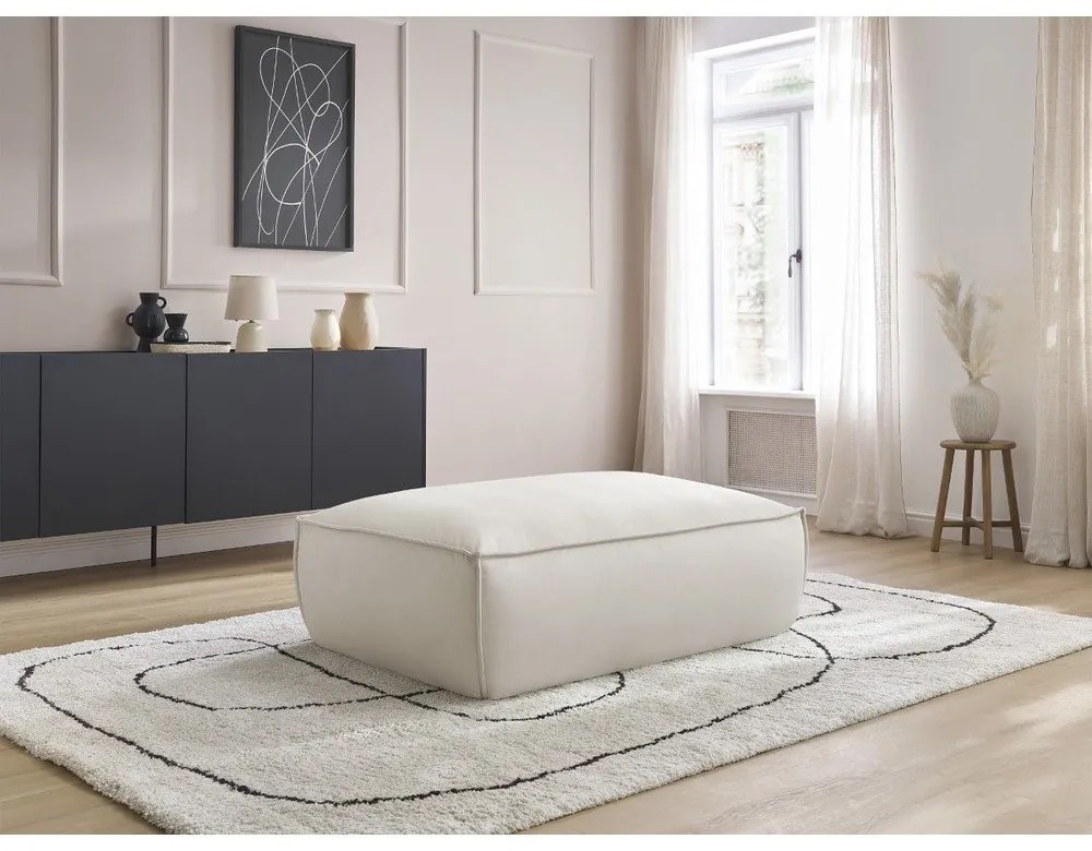 Bézs bőrutánzat lábtartó Boheme – Bobochic Paris